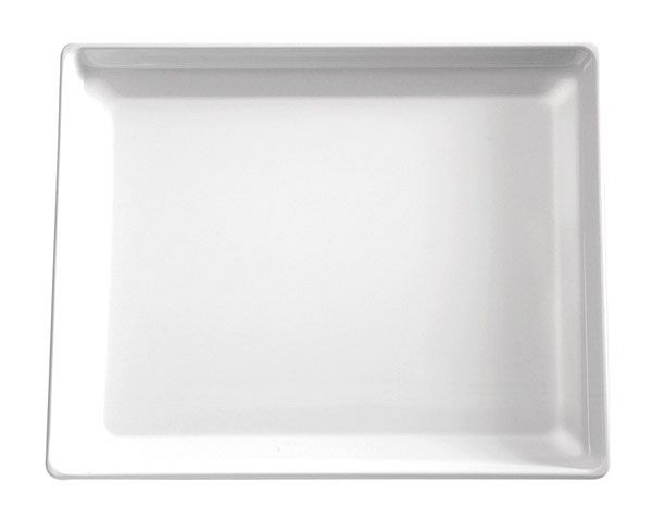 Plateau APS GN 1/2 -FLOAT-, 32,5 x 26,5 cm, hauteur : 3 cm, mélamine, noir, 83926