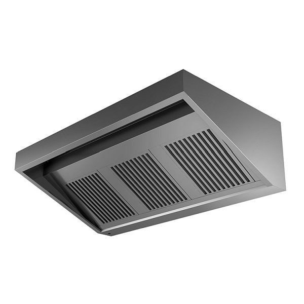 Hotte en acier inoxydable Gastro-Inox avec moteur, 1000(L)x900(P)x450(H)mm, 306.120