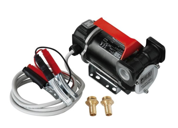 ZUWA Carry E 3000, 2900 tr/min, 12 V, pompe diesel avec poignée, interrupteur et câble, bride enfichable verticale, 1206703