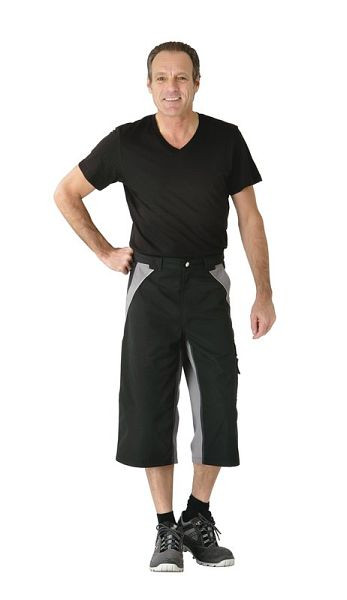 Pantalon 3/4 Planam Plaline, noir/zinc, taille M, 2550048