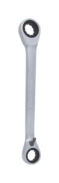 KS Tools GEARplus clé polygonale double à cliquet réversible 12x13mm, 503.4575