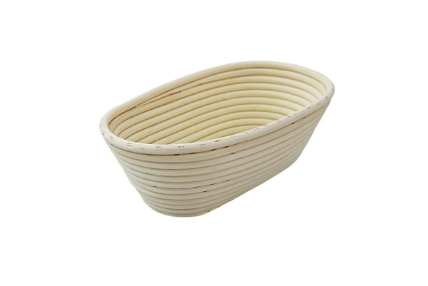 Moule à pain / panier de fermentation Schneider ovale, Tube Pedding, 240 x 140 mm, 500 g, 201300