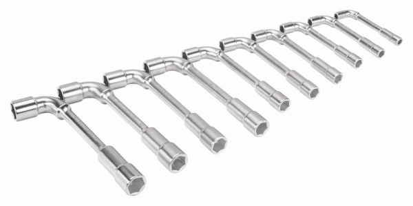 Coffret de 10 douilles doubles courbées Bahco 29M/10