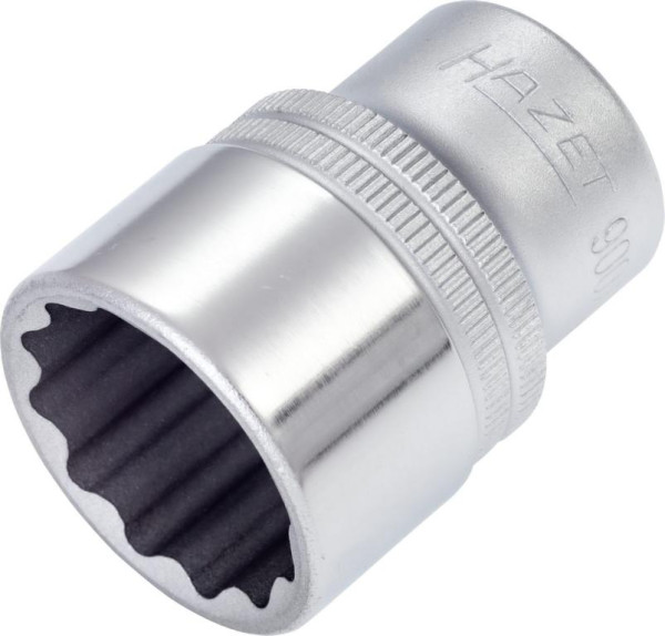 Douille Hazet, Bi-Hex, carré creux 12,5 mm (1/2"), profil de traction extérieur double hexagonal, 15/16", 900AZ-15/16