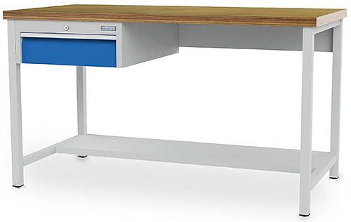 Établi à caisson Bedrunka+Hirth série 2000 R 18-24, 150 mm, tiroir à extension totale 100%, 2000 x 750 x 859 mm, 03.19.31V