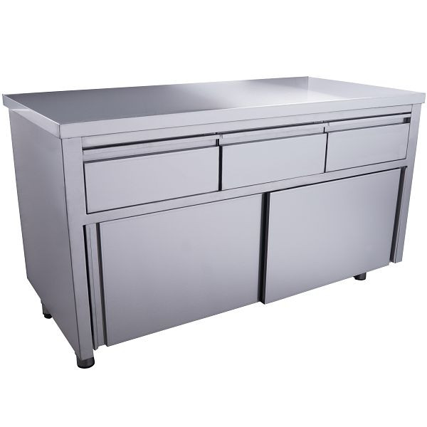 Armoire à portes coulissantes Saro - 3 tiroirs 1400x700 mm, 700-2210