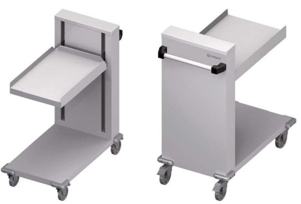Distributeur de plateaux Stalgast, mobile 470x840x1050 mm pour systèmes de distribution alimentaire, ZS04117