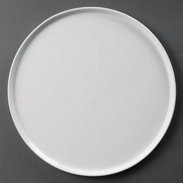 Assiette à pizza en blanc OLYMPIA 33cm, UV: 4 pièces, CD723