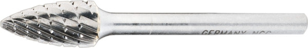 Fraises au carbure Hazet, 3 mm, forme conique, 9032-03KE