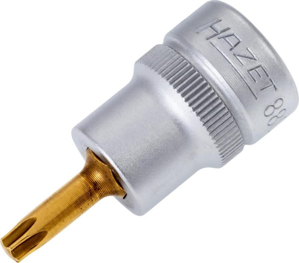 Douille tournevis Hazet TORX®, carré creux 10 mm (3/8 pouce), profil intérieur TORX®, T25, 8802-T25
