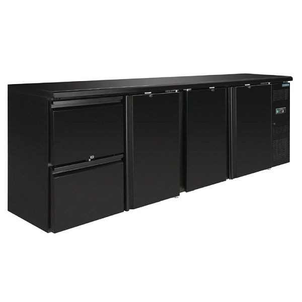 Barre réfrigérante Polar - 3 portes plus 2 tiroirs, GL188