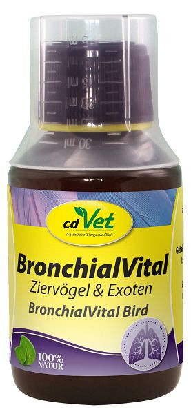 cdVet BronchialVital oiseaux d'ornement & animaux exotiques 100ml, 136