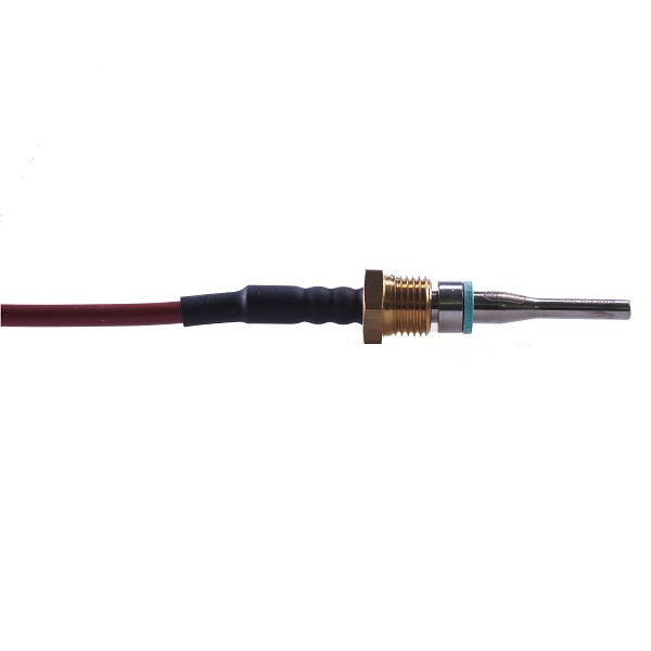Thermomètre à résistance JUMO, 1xPt100 dl, (3.3) 5.4x27.5mm, M10x1, -50 à + 200°C, 00089972