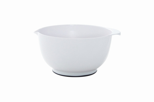 Bol mélangeur Schneider, capacité 4,25 l ABS, blanc, Ø 24 cm, antidérapant avec anneau TPE sur le fond, 290300