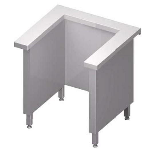 Coffret drive-in Stalgast "Free Flow" 800x735x880 mm couvercle inox, FF08130