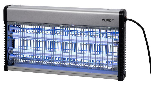 Eurom Fly Away Metal 30 LED, destructeur d'insectes, 211382