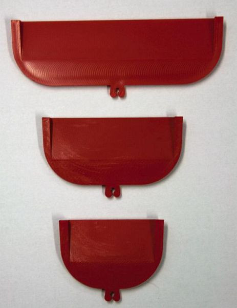 Cloison d'auge KLW, rouge, 15 / MT152