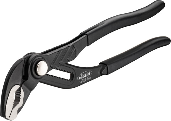 Pince universelle VIGOR, avec bouton poussoir, 250 mm, V6504-250