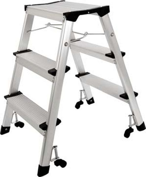 Twinco 6500 TWIN MINI échelle 3 marches, aluminium, 6500-11