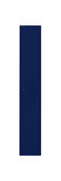 Bureau armoire Bisley, 1 compartiment, 1 compartiment, bleu oxford, CLK181639