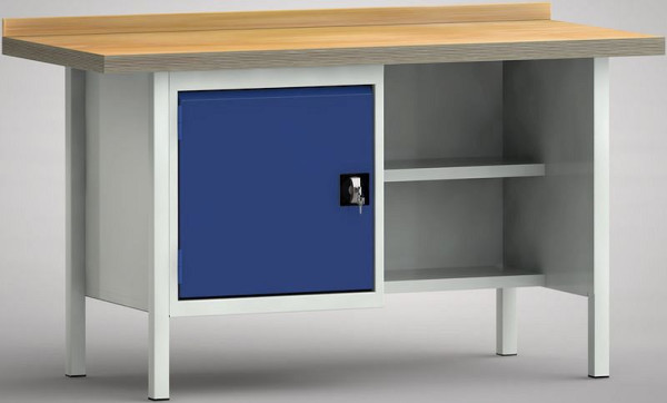 Etabli standard KLW - 1500 x 700 x 840 mm L x P x H, WS138N-1500M40-X7026