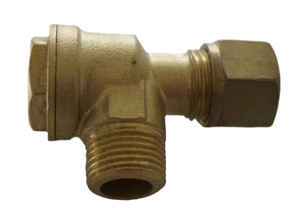 Clapet anti-retour AEROTEC 3/8 pouce AG -10 mm tuyau - sans raccord de décharge, 9412842