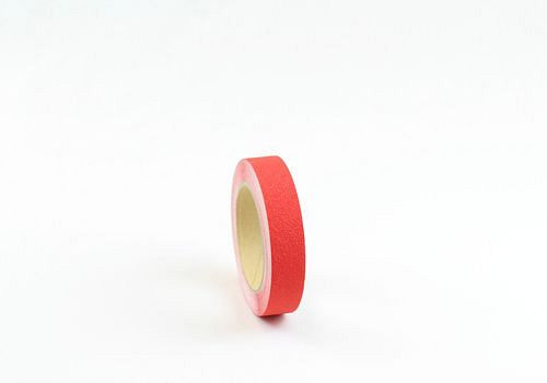 Revêtement antidérapant DENIOS m2, Easy Clean, rouge, rouleau 25 mm x 6 m, 264-337
