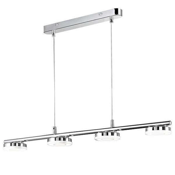 Mendler Reality, Trio LED suspension RL147, suspension, 4 lampes 4x4W, 50758