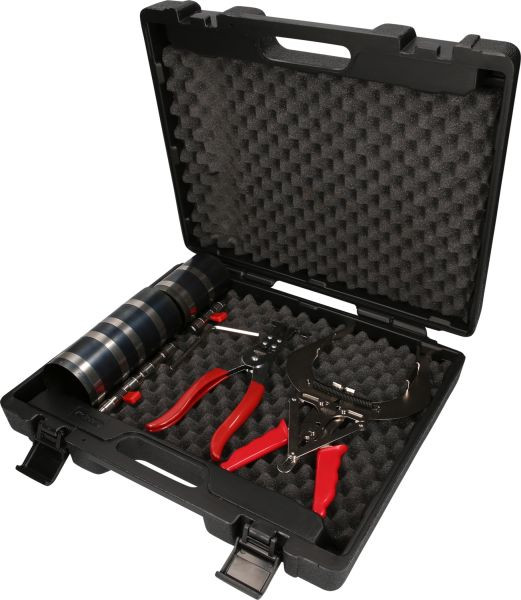 KS Tools jeu de bandes de serrage pour segments de piston, 90 - 175 mm, 5 pièces, 460.5600