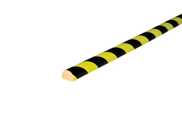 Protection de surface Knuffi, profil d'avertissement et de protection type C, néon, 1 mètre, PC-10712