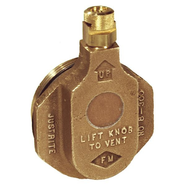 Reniflard de tambour de sécurité Justrite 800, 7,6 cm x 12,7 cm, JDR08300BS