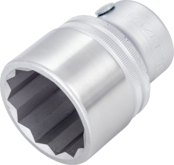 Insert de clé à douille Hazet, double hexagonal, carré creux 20 mm (3/4 pouce), profil extérieur double hexagonal, 1.7/16 ", 1000AZ-1.7/16