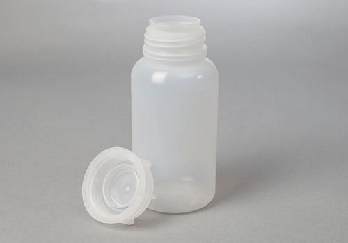 Flacons à col large DENIOS en LDPE, ronds, naturellement transparents, 1000 ml, UE : 12 pièces, 261-408
