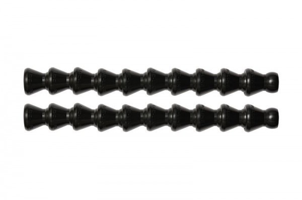 Loc-Line Schlauch 1/4" 2 Schlauchstücke à 147 mm, schwarz, VE: 2 Stück, L41401S