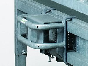 Growi barre de sécurité à trois points, pour rack carré Basic, 10052930