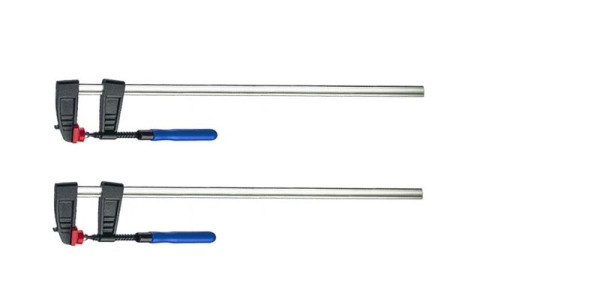 Pince à vis VaGo-Tools 250 x 50 mm pince à colle pince pince pince à une main, UE : 2 pièces, 200-003x2_hv