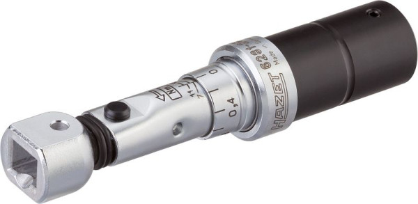 Clé dynamométrique Hazet, Nm min-max : 5 - 13 Nm, tolérance : 4 %, insert carré 9 x 12 mm, 6281-2CT
