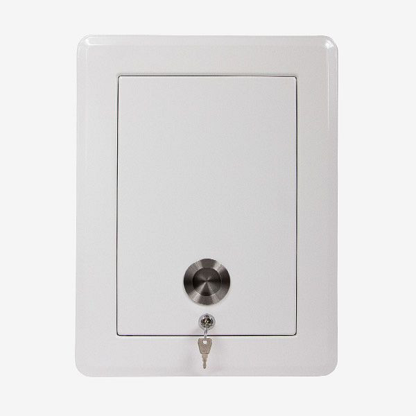 Porte d'insertion HKW SWING, blanc, 9016