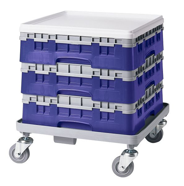 Panier de base Cambro 1/1 avec 1 rallonge Base Camrack®, bleu marine, paquet de 4, BR414186