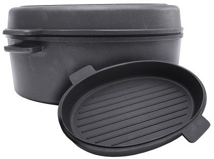 Plat à rôtir Contacto, ovale, 42 cm en fonte d'aluminium avec revêtement antiadhésif, 5501/420