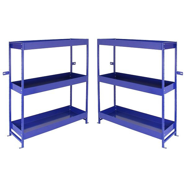 Monster Racking 2x support de véhicule bleu, 23586