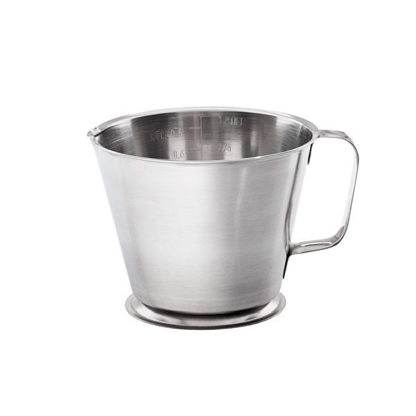 Pichet doseur en acier inoxydable Stalgast, 0,5 litre, KK1204050