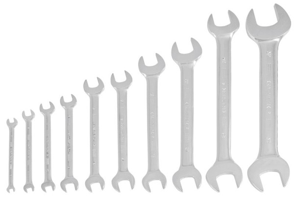 Jeu de 10 clés à fourche double Kraftwerk de 6 à 32 mm, 3553