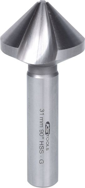 KS Tools Fraise conique et d'ébavurage HSS 90°, 31 mm, 336.0075