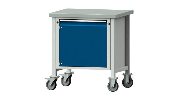 Établis ANKE établi à caissons, modèle 12 V, 800 x 700 x 890 mm, RAL 7035/5010, ZBP 40 mm, 306.393