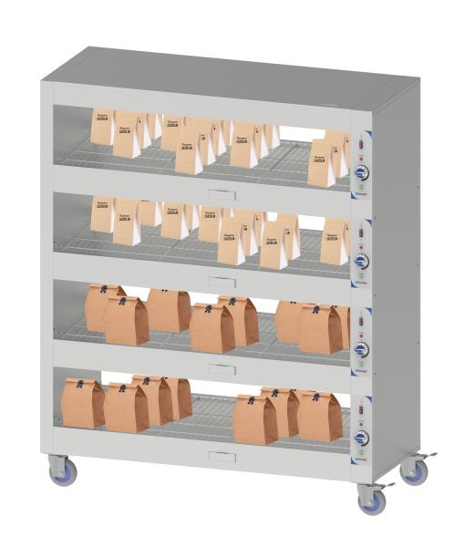 Étagère chauffante mobile Casselin 180, CECM180