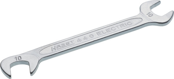 Clé à fourche double Hazet, profil hexagonal extérieur, 10 mm, 440-10