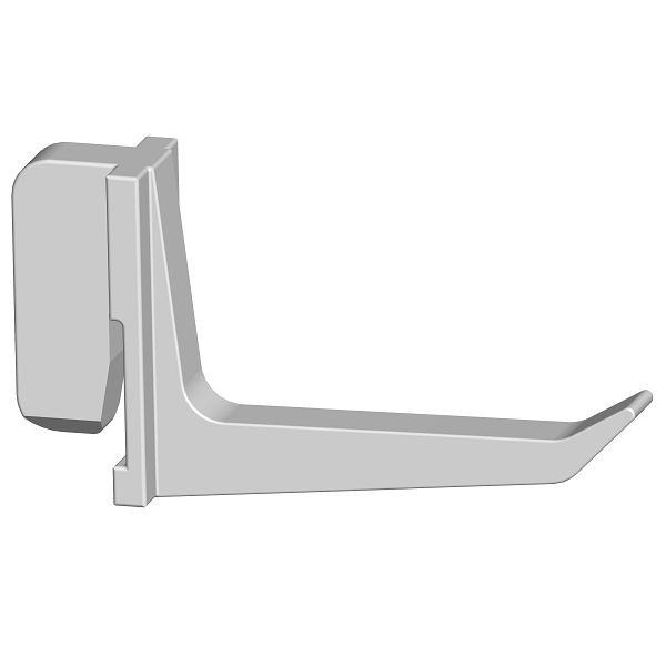 Système d'éléments PORTE-OUTILS PLASTIQUE, UE : 100 pièces (10 unités de 10 pièces), SB, 40 mm, BLANC, 11409-00001