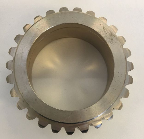 Engrenage en laiton ELMAG pour MKS 350 PROFI (L), avec embrayage à friction 'TE 350', 9708475