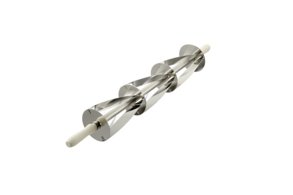Rouleau coupeur triangulaire Schneider, 180 x 140 mm, triple, manche en plastique, 154429